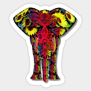 Elephants for good fortune Sticker